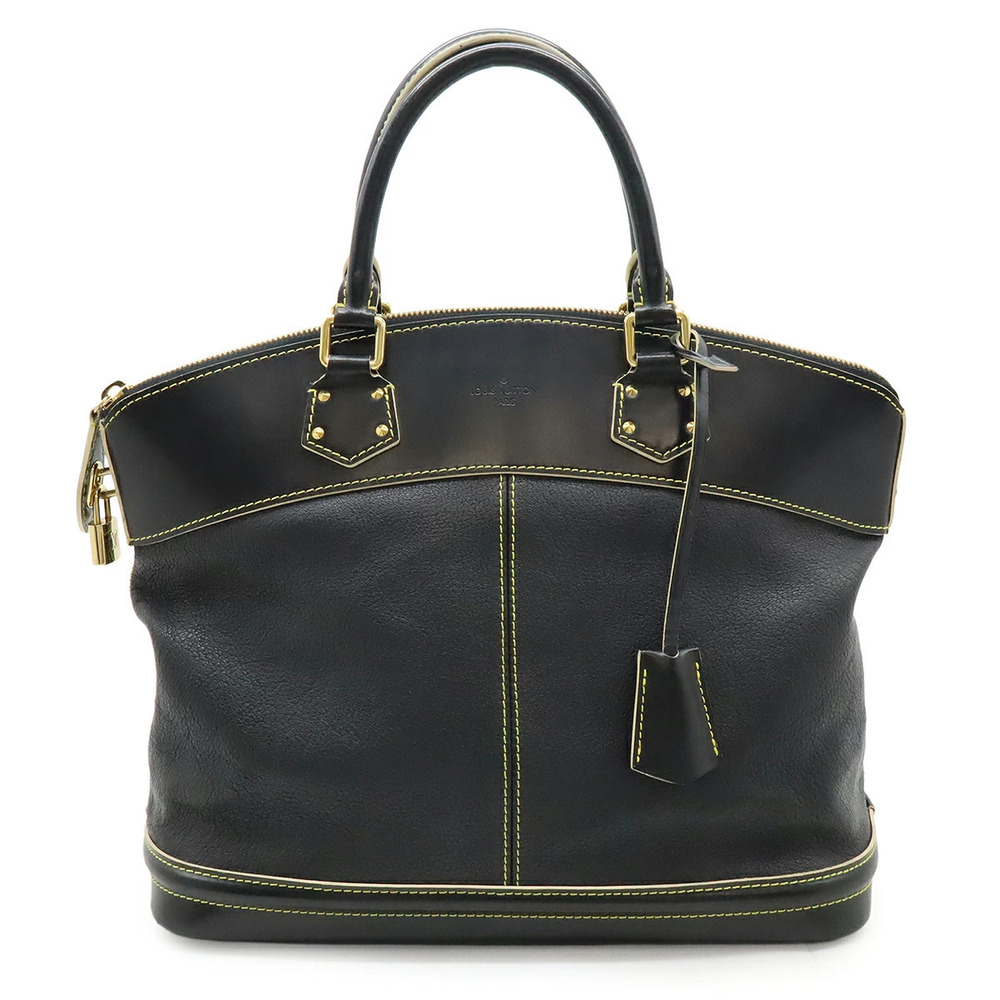 LOUIS VUITTON Suhali Lockit Tote Bag Handbag Leather Noir Black